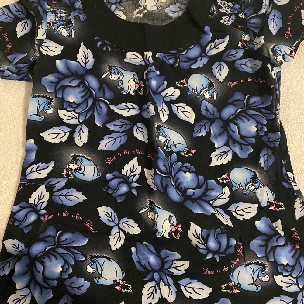 Disney scrub top
